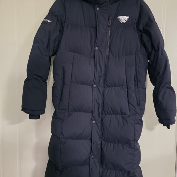 다이나핏 롱패딩 블랙 90