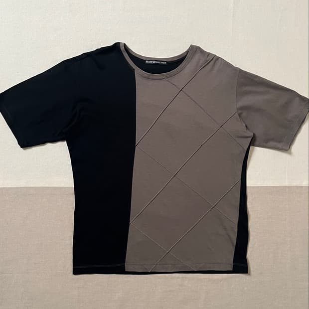 이세이미야케 14ss 패널 티셔츠 issey miyake 컬러블럭