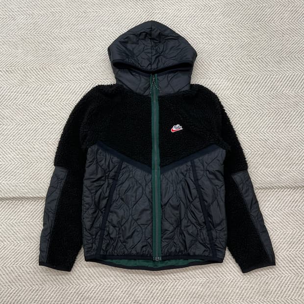 나이키 퀼팅 배색 후리스 r2255