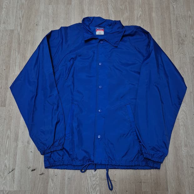 챔피온 어센틱 남성 바람막이 코치 자켓 M(95)