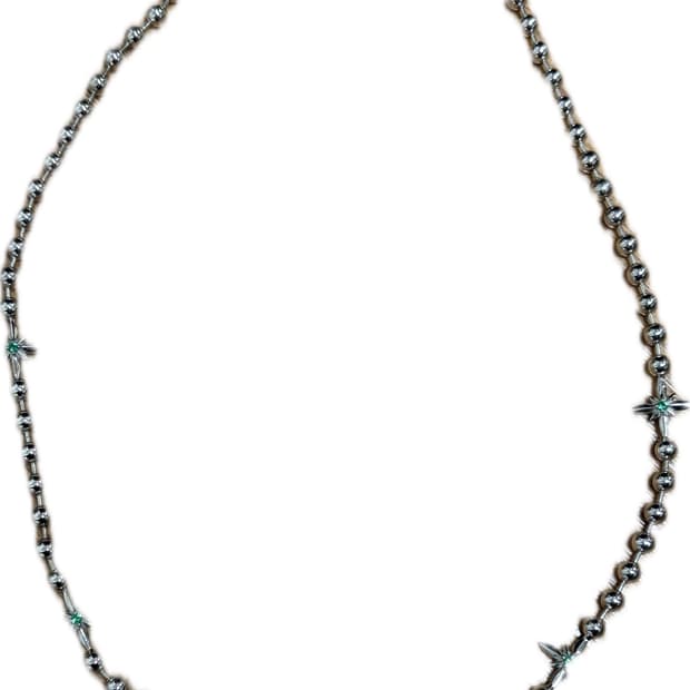 에이지47 i need. Necklace-15 Five Flowers B