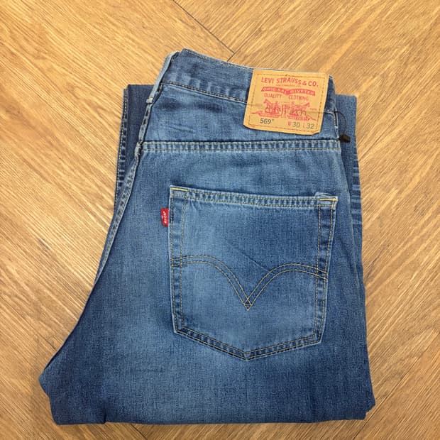 N245. 리바이스569 데님팬츠 청바지