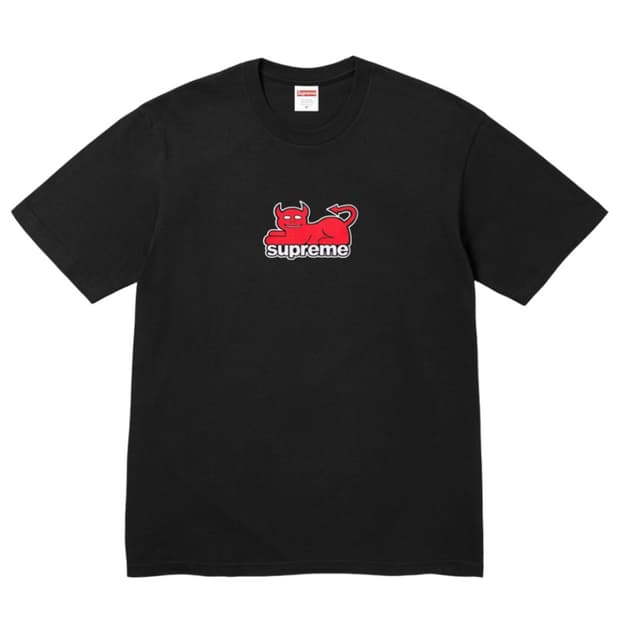 슈프림x토이머신 반팔 M