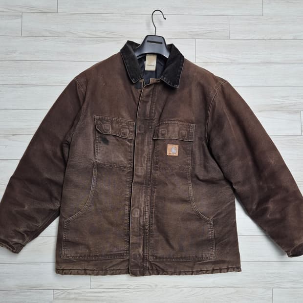 칼하트 26 다크브라운 자켓
