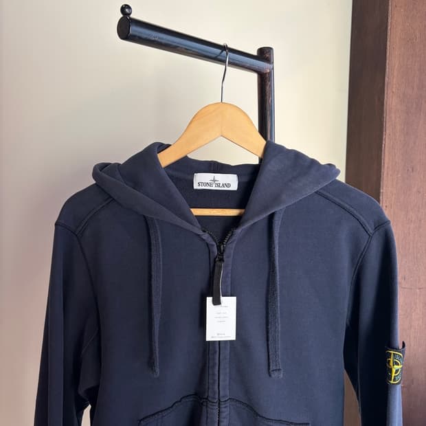 15338 - 스톤아일랜드 와펜 후드 집업