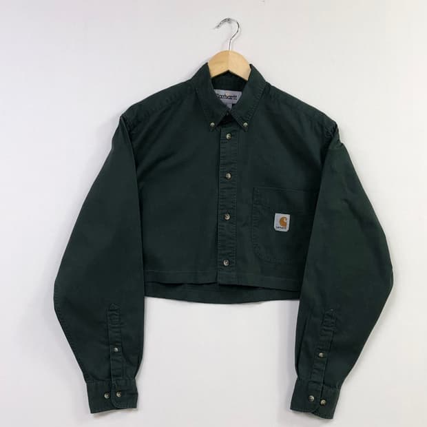 칼하트 크롭 셔츠