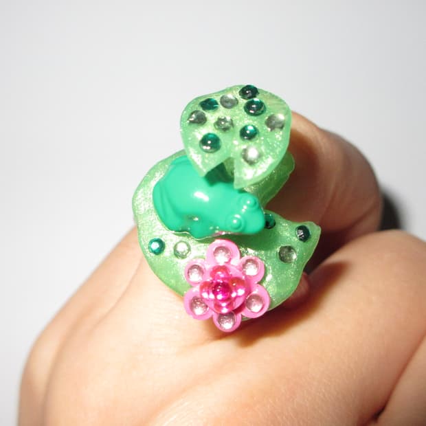 Frog ring 🪷🐸