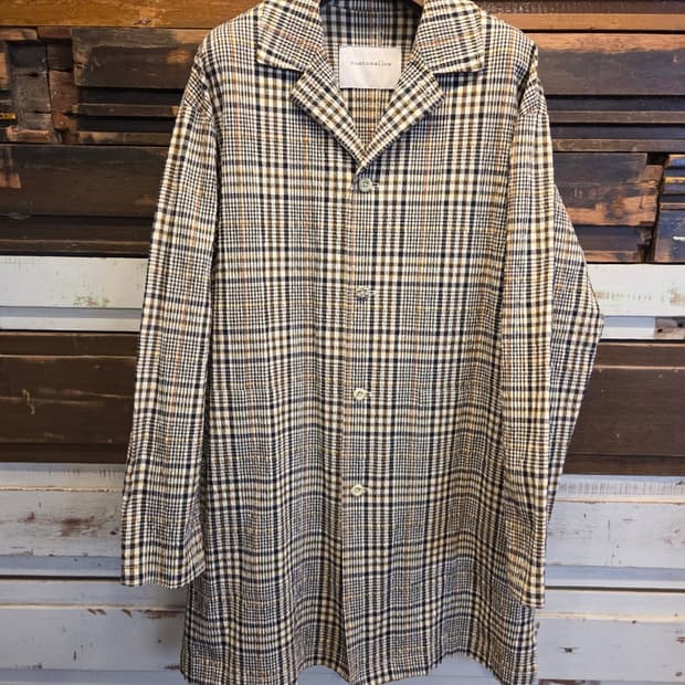 커스텀 멜로우 시어써커코트