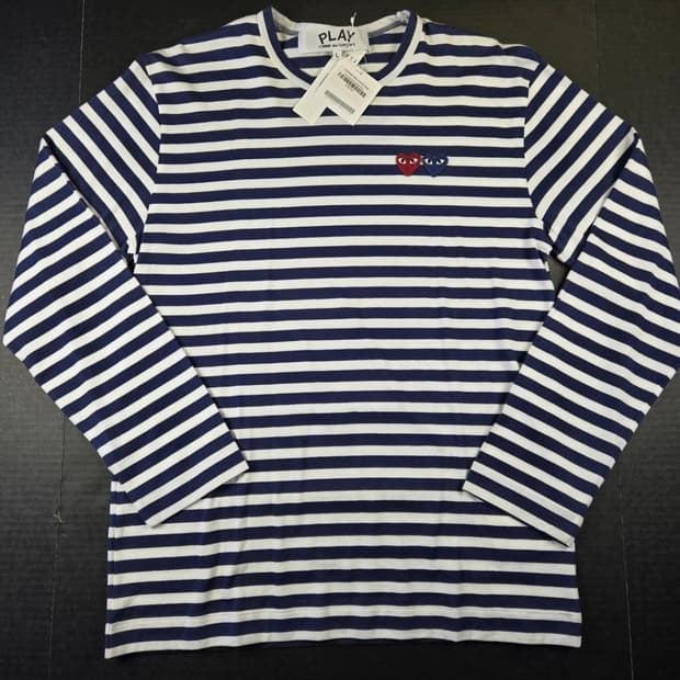 꼼데가르송 더블와펜 롱슬리브 L