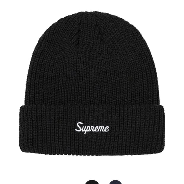 슈프림 루즈 게이지 비니 블랙