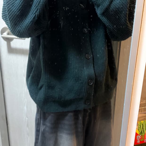 유니온 다크그린 가디건 (F)