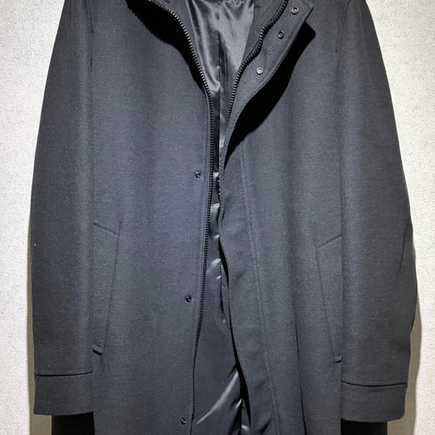 ZARA 남성 코트 XL 블랙
