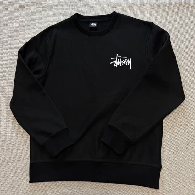 스투시 베이직 맨투맨