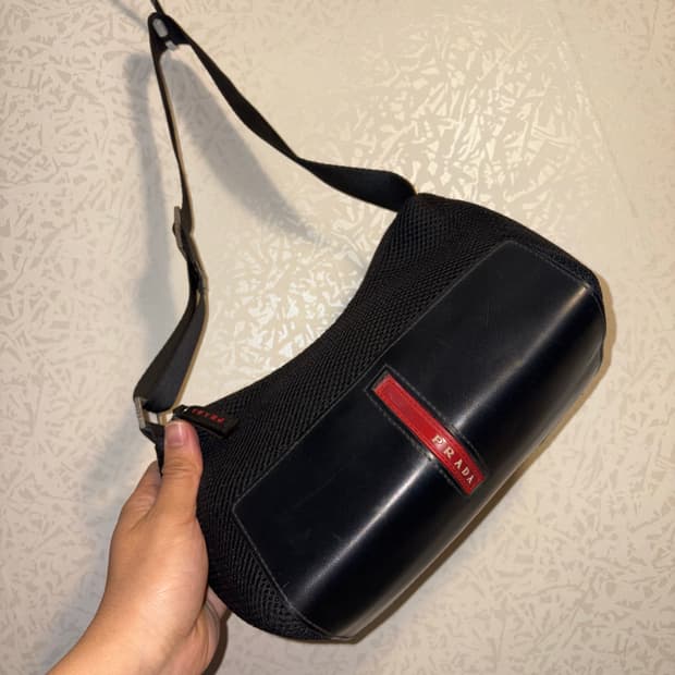 Prada sports hobo bag