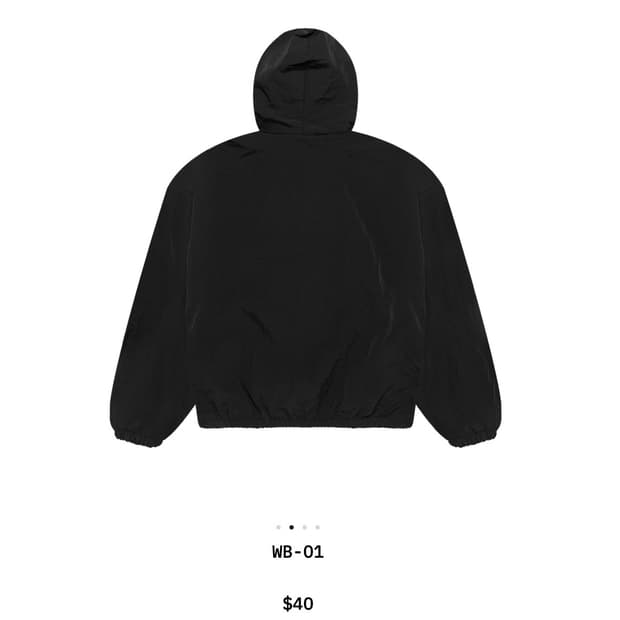 yeezy wb-01 블랙 2사이즈