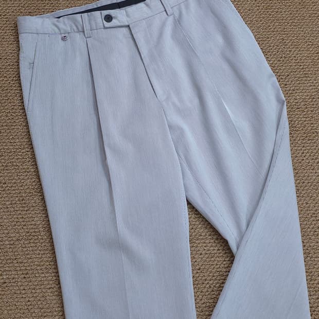 LANVIN SPORT 남성 면스판 팬츠/ 슬렉스