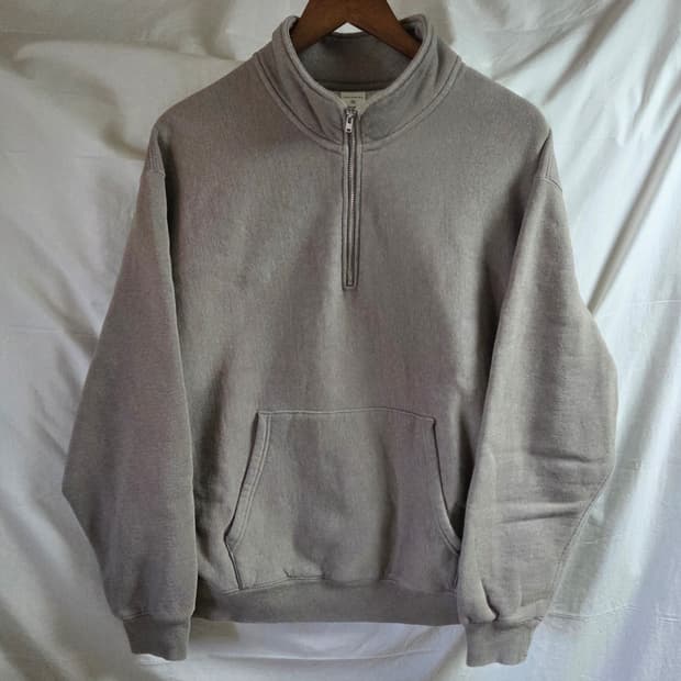 카키스 하프집 풀오버 세이지 3