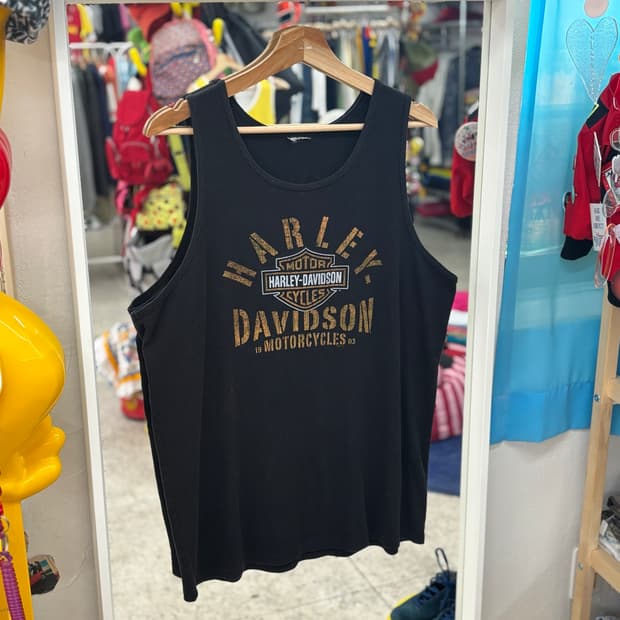 Vintage Harley Davidson Sleeveless