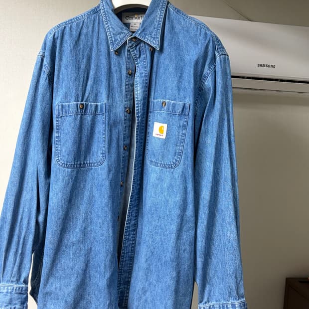 칼하트 빈티지 데님셔츠 XL