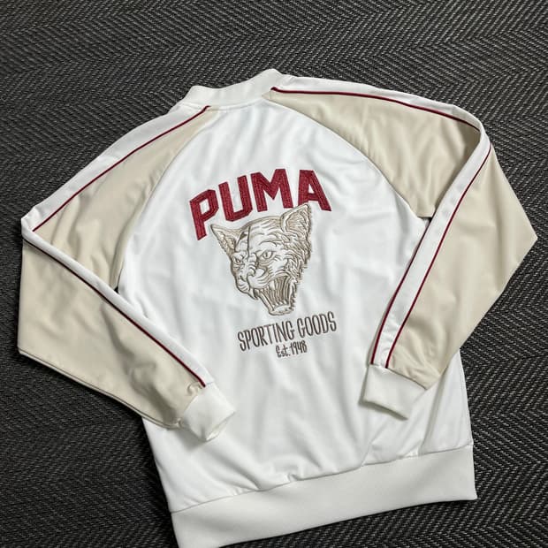 00s 푸마 올드스쿨 타이거 빅로고 트랙탑 져지 y 4307