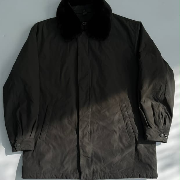 [105] 입생로랑 YSL 시어링 덕다운 코트 자켓