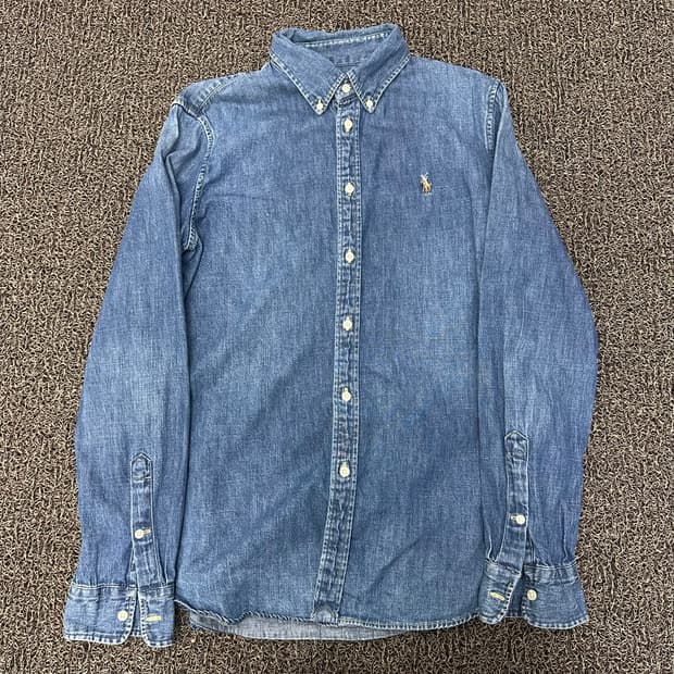 POLO 폴로 랄프로렌 여성 데님 청셔츠 L