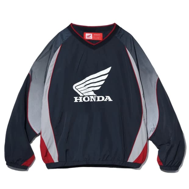 혼다 스피드 트랙 나일론 롱슬리브 네이비 / L 사이즈 / S급
