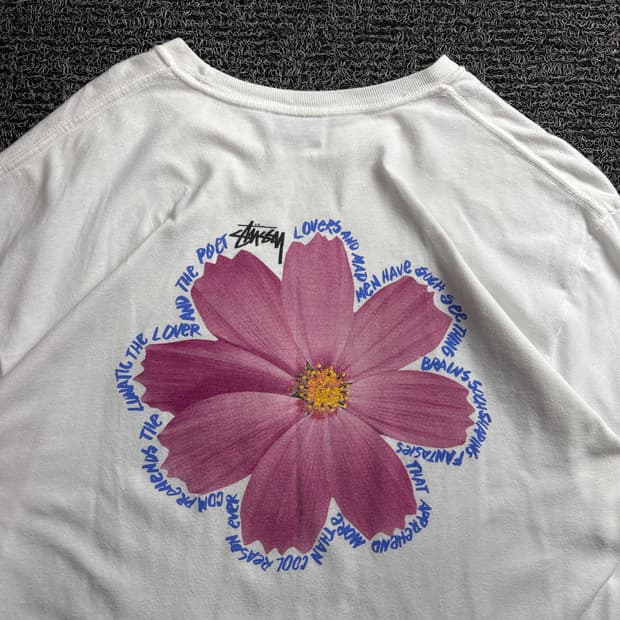 스투시 코스모스 빅로고 튜블러 반팔티 2738