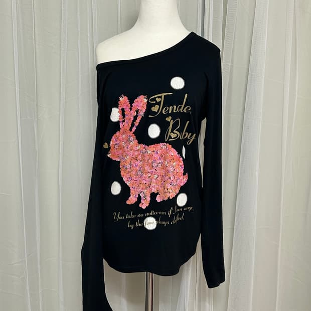 Sorridere y2k 로걀탑 롱슬리브 