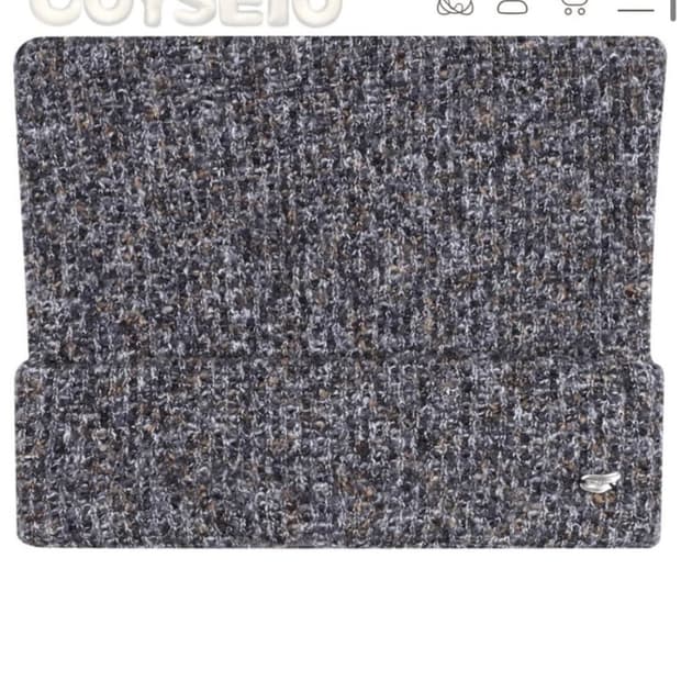 코이세이오 와이드 캣 비니 그레이