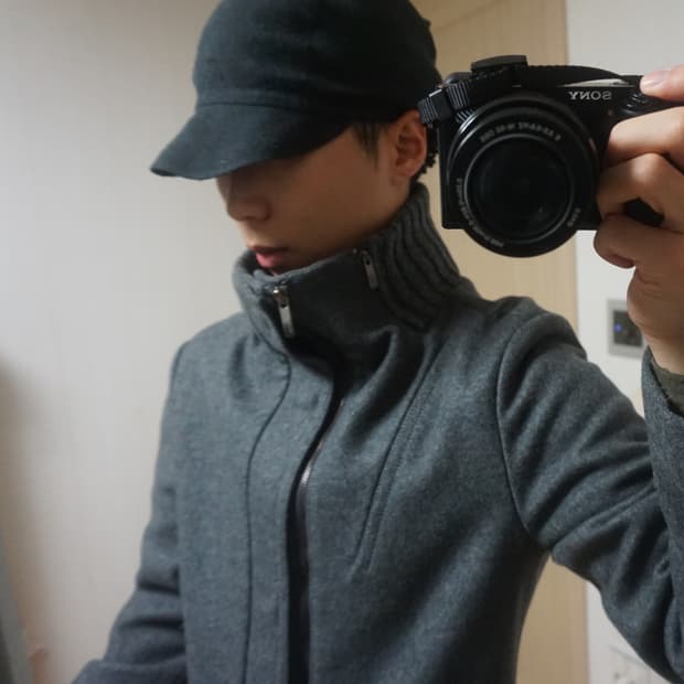 (95) 우영미 하이넥 코트