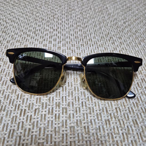 (정품) 레이벤 클럽마스터 블랙 선글라스 RB3016 (48) 레이밴