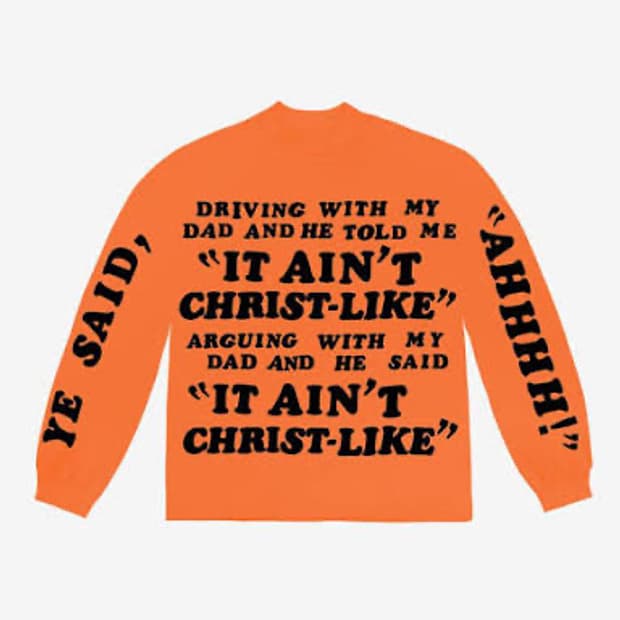 [L] 칸예 jesus is king cpfm 긴팔