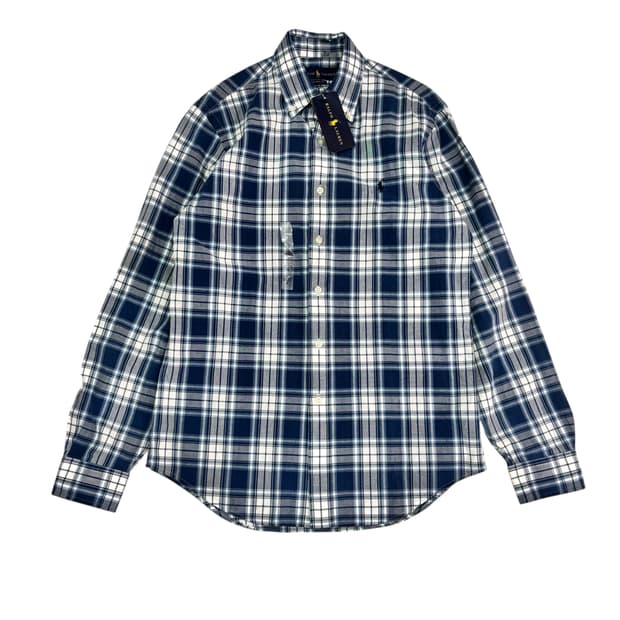 폴로 랄프로렌 버튼다운 클래식 핏 체크 셔츠