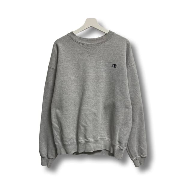 [XL] 올드 챔피온 빈티지 회색 맨투맨 티셔츠