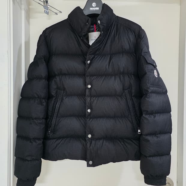 새상품급 몽클레어 코듀로이 체크패턴 패딩 LULE 급처