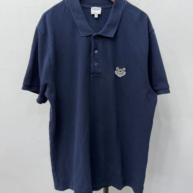 정품) KENZO 겐조 반팔 폴로셔츠 L 