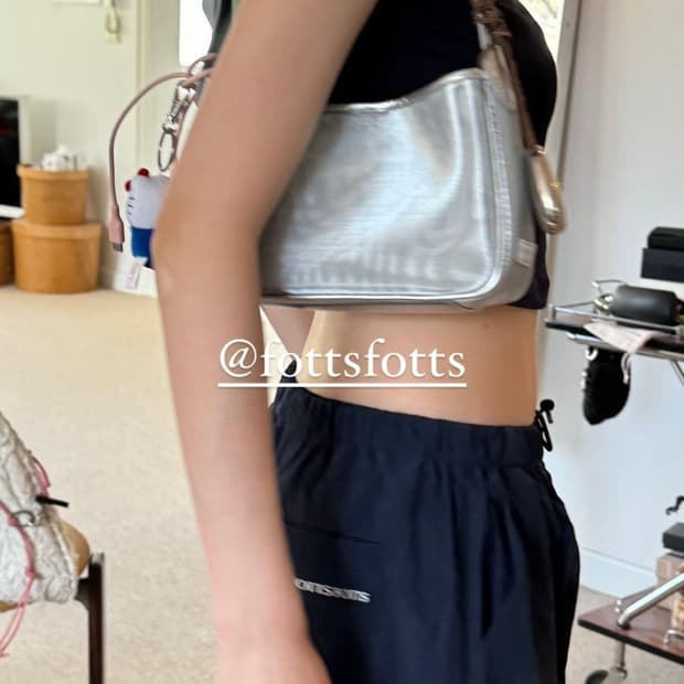 포츠포츠 MESH BAG MINI SILVER