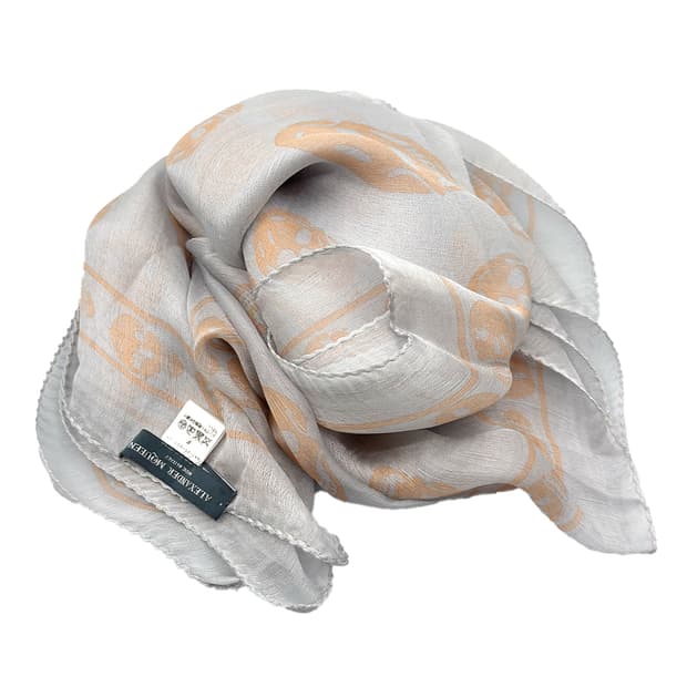 Alexander McQueen Skull Print Scarf