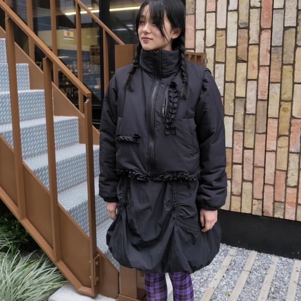 Yinandyang in harmony nico padded jacket