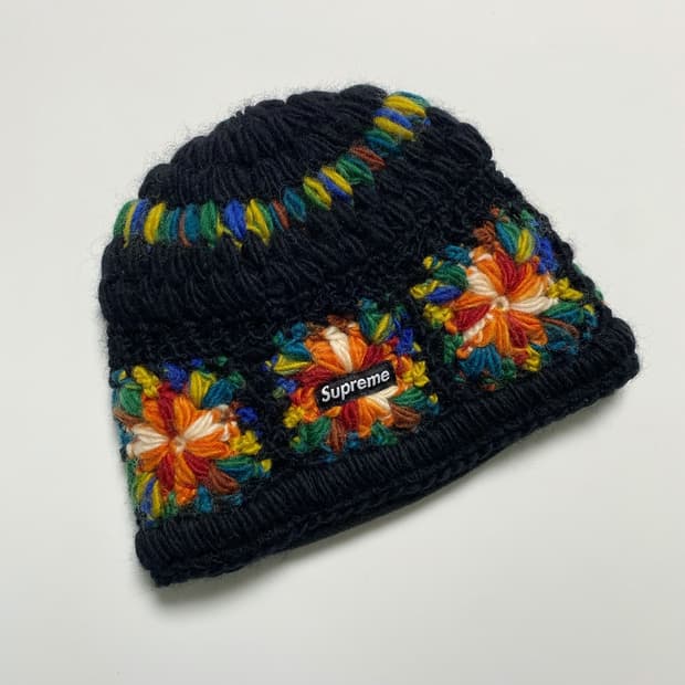 슈프림 크로셰 비니