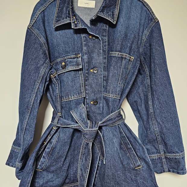 russet denim 원피스