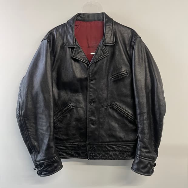 15s 네이버후드 가죽 스포츠자켓