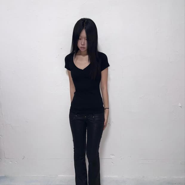 Cook jeans low rise coating pants