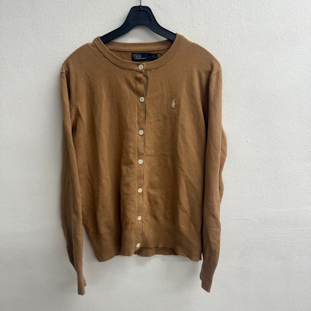 폴로 랄프로렌 브라운 가디건 M(택포)