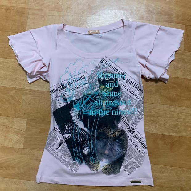 갈리아노 by 존 갈리아노 아카이브 90'S 숏츠 슬리브드(S 사이즈)