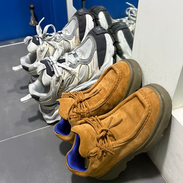 버버리 크리퍼 슈즈