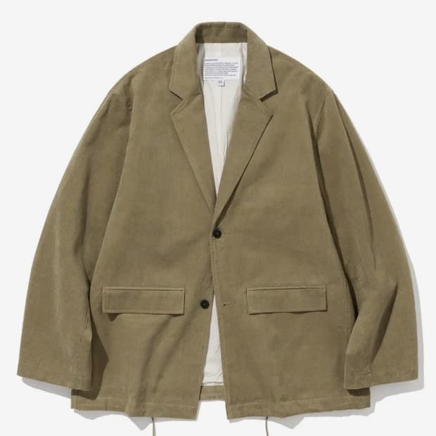 (텍만 땐 새상품) 유니폼브릿지 코듀로이 블레이저 판매