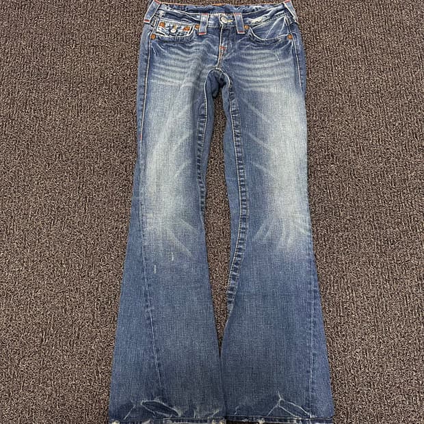 트루릴리젼 여성 데님 부츠컷 청바지 26인치