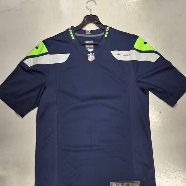 나이키 시애틀 시호크스 NFL 유니폼 S